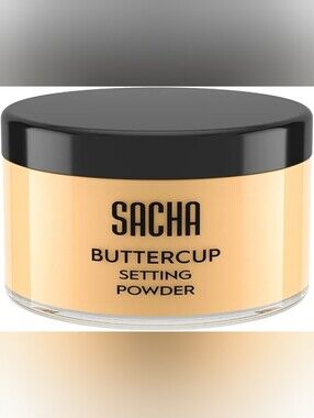 Sacha Buttercup Setting Powder – Medium to Deep Skin Tones (1.75 oz)